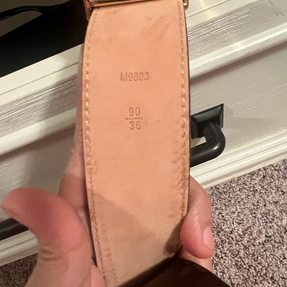 New Louis Vuitton belt
